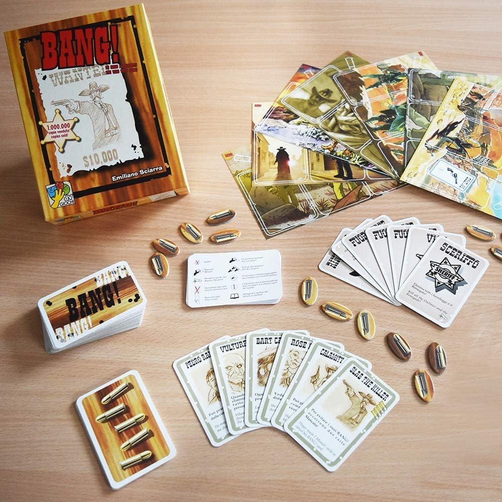 Bang! The Wild West Card Game 4th Edition by DaVinci Games | Fast-Paced Western Bluff