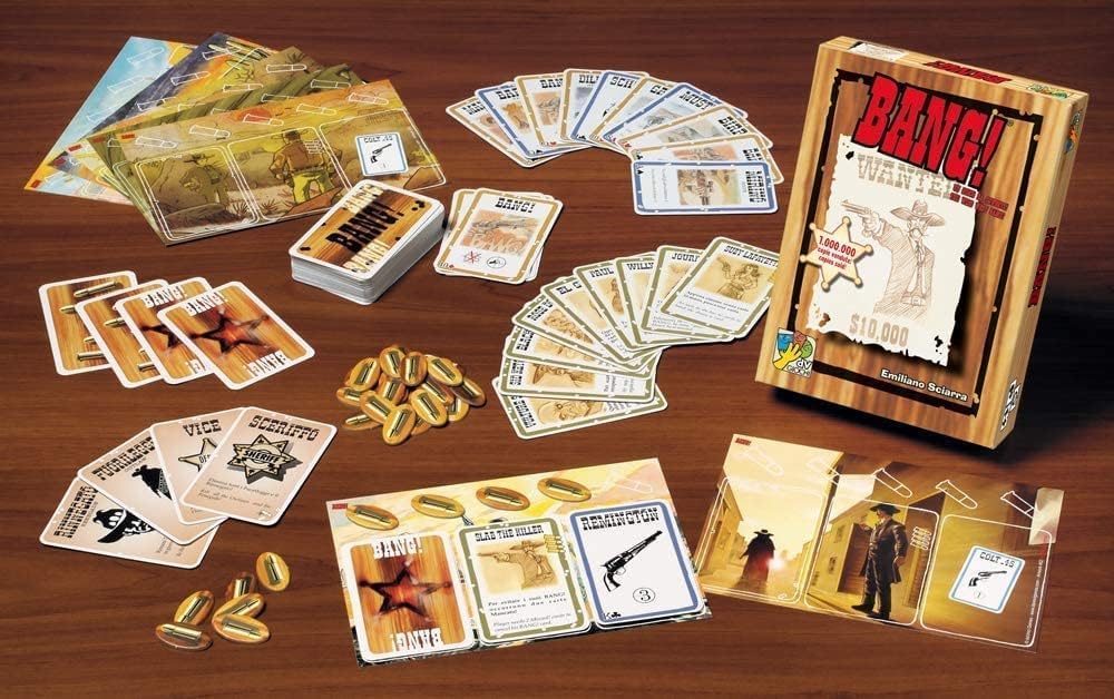 Bang! The Wild West Card Game 4th Edition by DaVinci Games | Fast-Paced Western Bluff