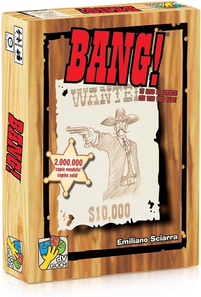 Bang! The Wild West Card Game 4th Edition by DaVinci Games | Fast-Paced Western Bluff
