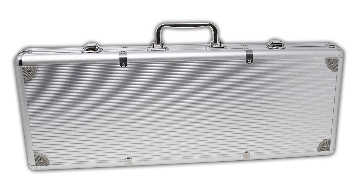 DA VINCI Monte Carlo Poker Club Set – 500x 14g 3-Tone Chips + Aluminum Case