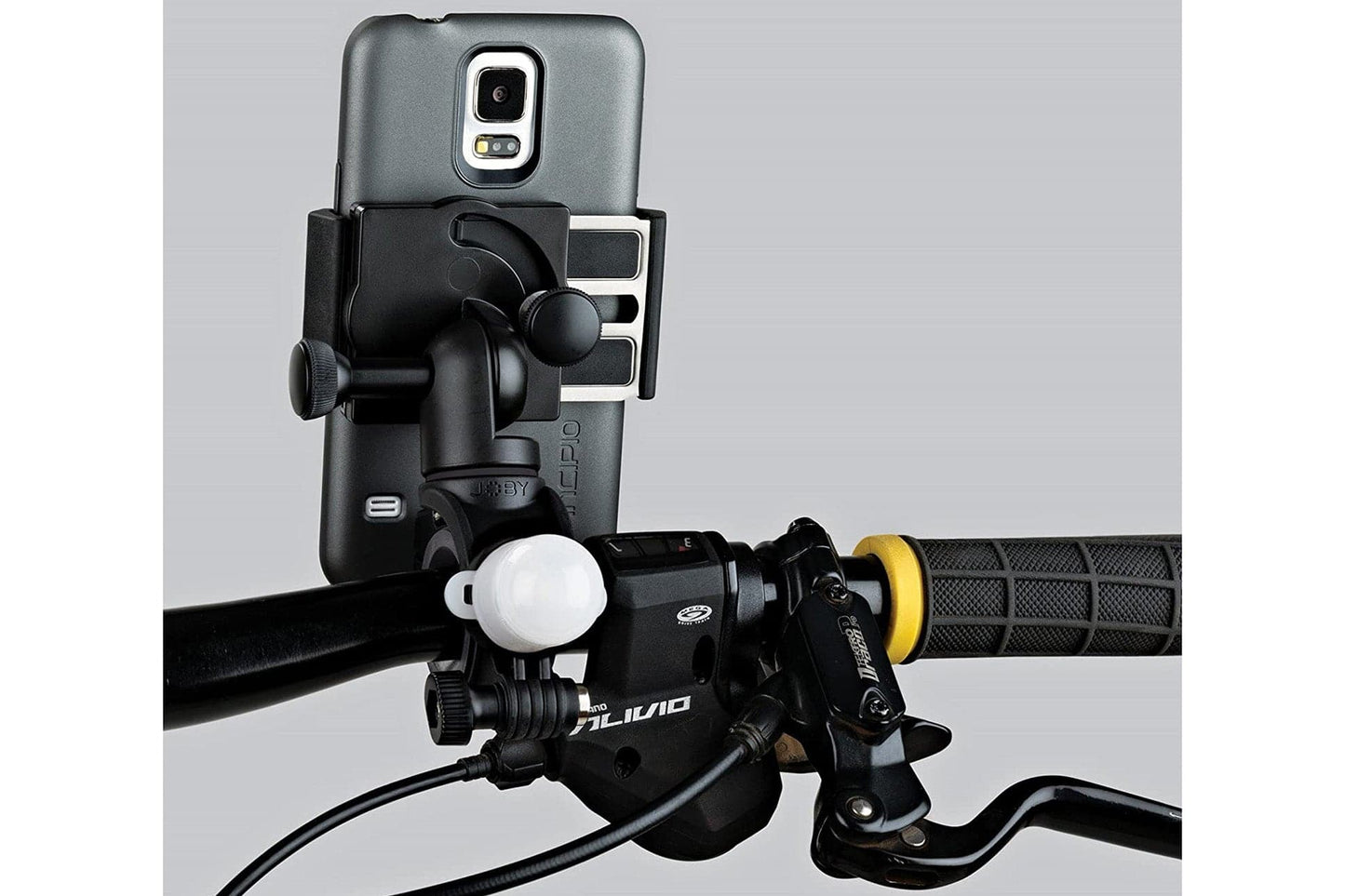 Joby GripTight Bike Mount PRO Phone Holder + Red & White Visibilty LED Light Pack
