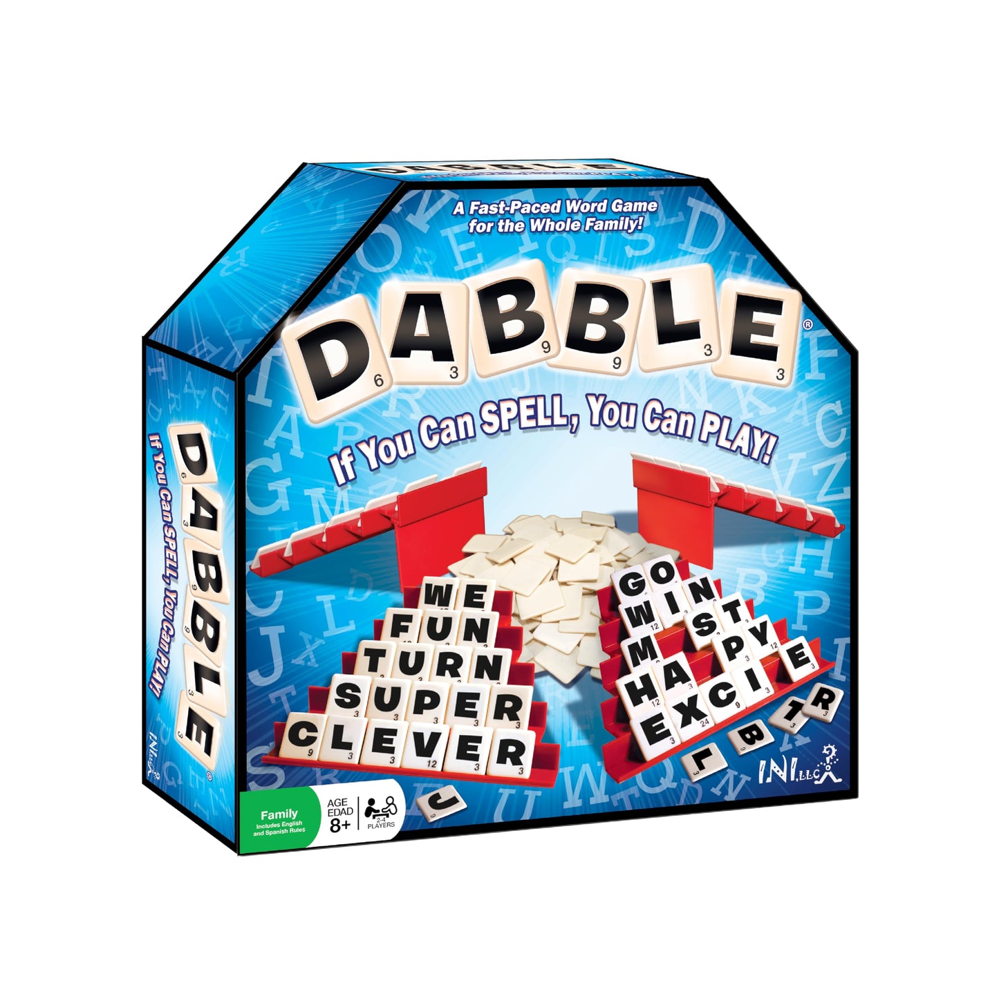 Dabble Word Game | Fast-Paced Family Spelling & Vocabulary Builder | Award-Winning