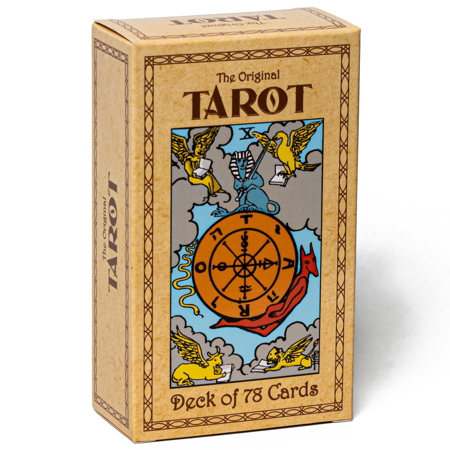 Da Brigh The Original Tarot Deck – 78 Cards, Linen Finish, 86-Page Guidebook