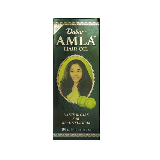 Dabur Amla Hair Oil for Stronger, Shinier Hair & Hair Growth 200ml/6.76 oz