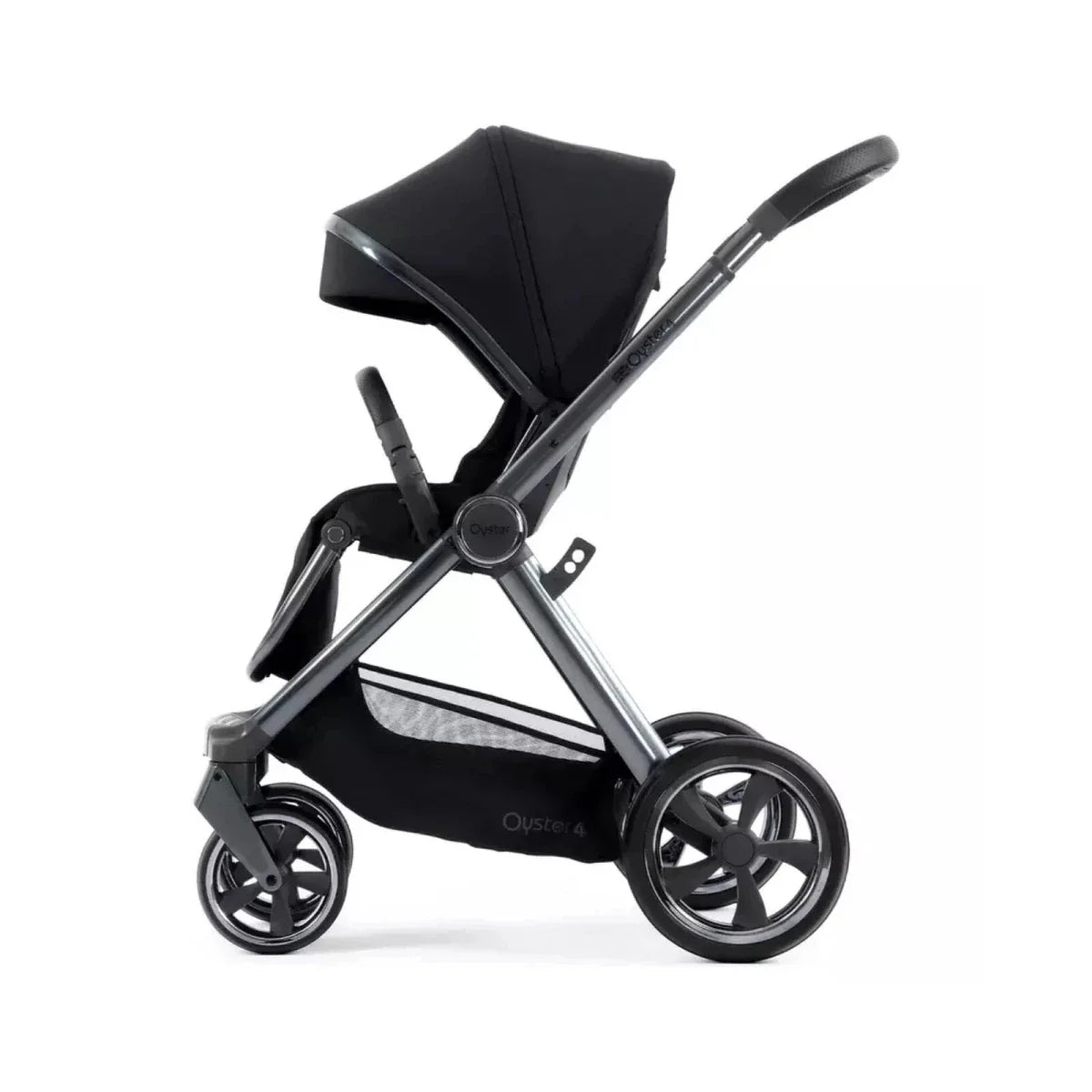 Oyster 4 Single Stroller - Carbonite