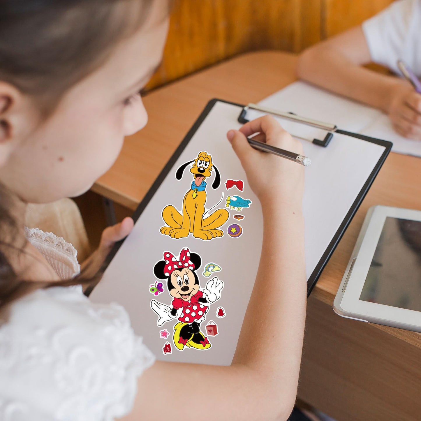 DaeSichi Make-a-face Sticker Sheets – 24 DIY Face Stickers for Parties, Decor & Gifts