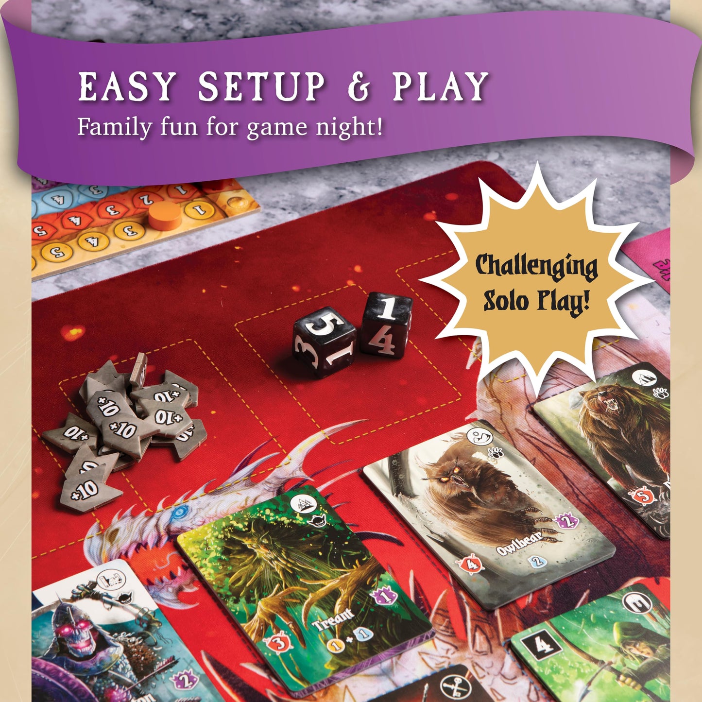 Daily Magic Games: Valeria Card Kingdoms — Strategy & Dice Activation (1-5 Players)