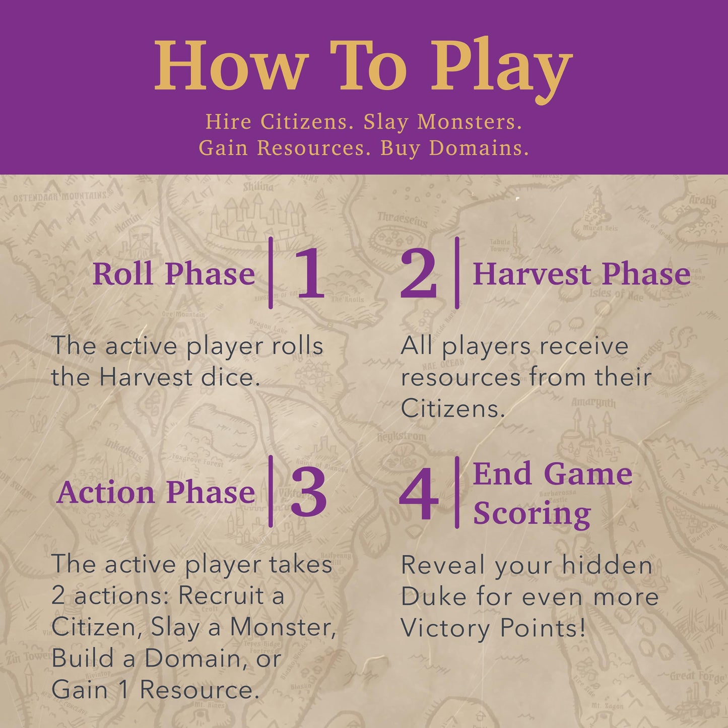Daily Magic Games: Valeria Card Kingdoms — Strategy & Dice Activation (1-5 Players)