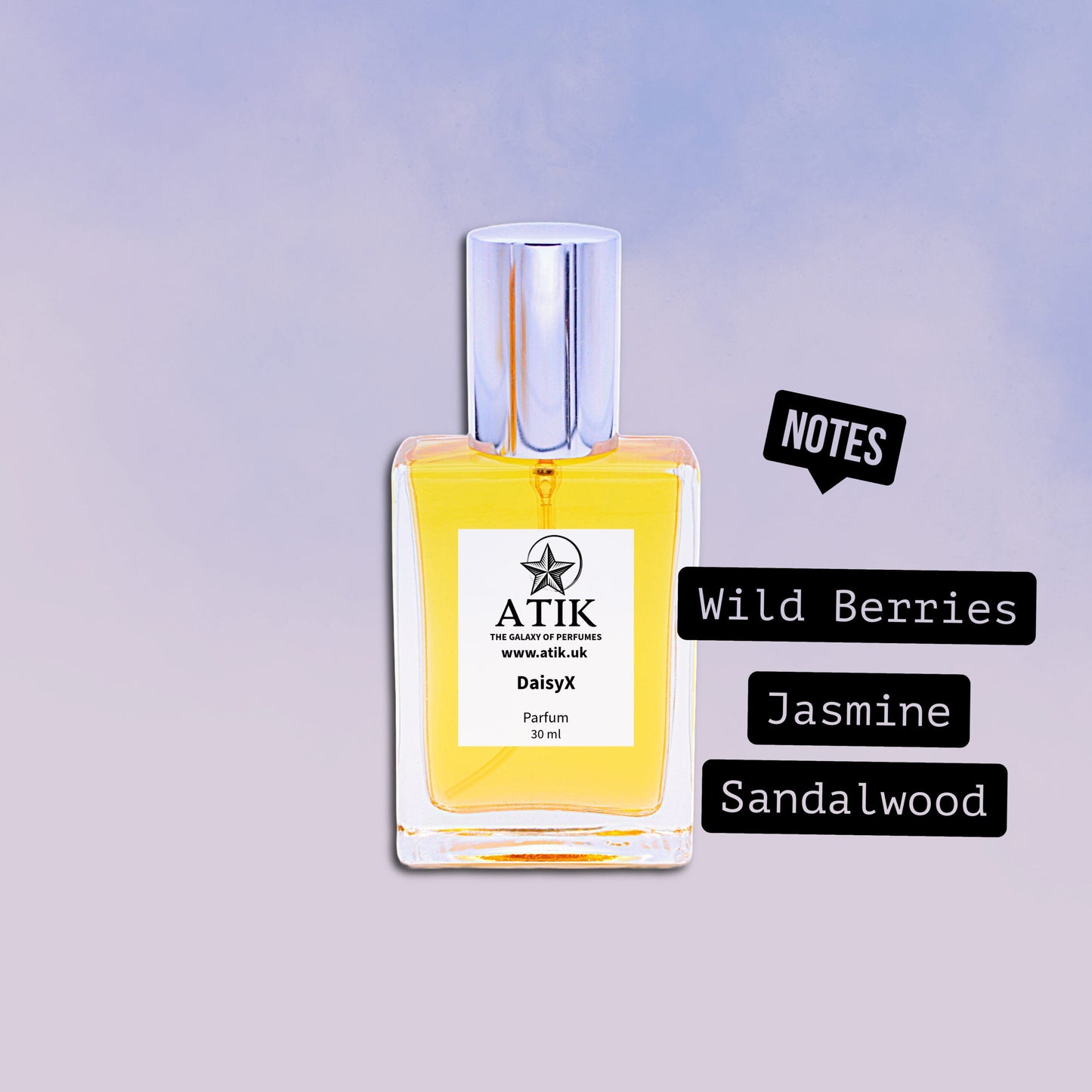 DaisyX30 Perfume Spray – Fresh & Radiant Floral Scent