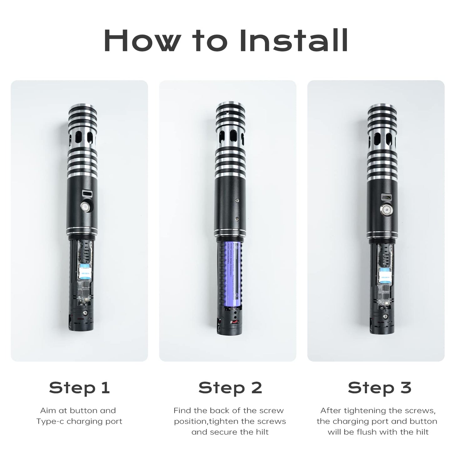 DAMIENSABER Xenopixel 3.0 Inner Core Kit – 34 Sounds, 12 Blade Modes, Infinite Color, DIY Light Saber