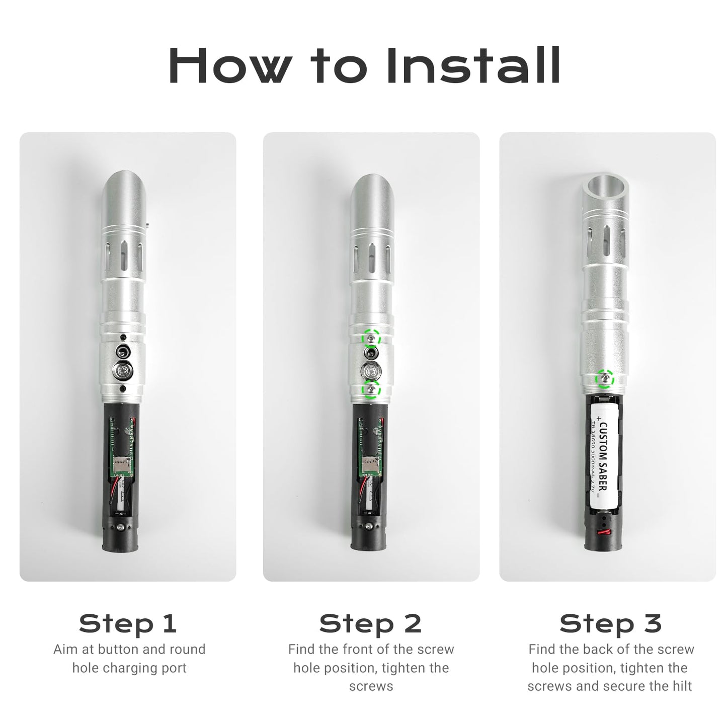 DAMIENSABER Upgrade 3.0 Xenopixel 34 Inner Core – DIY Light Saber Kit