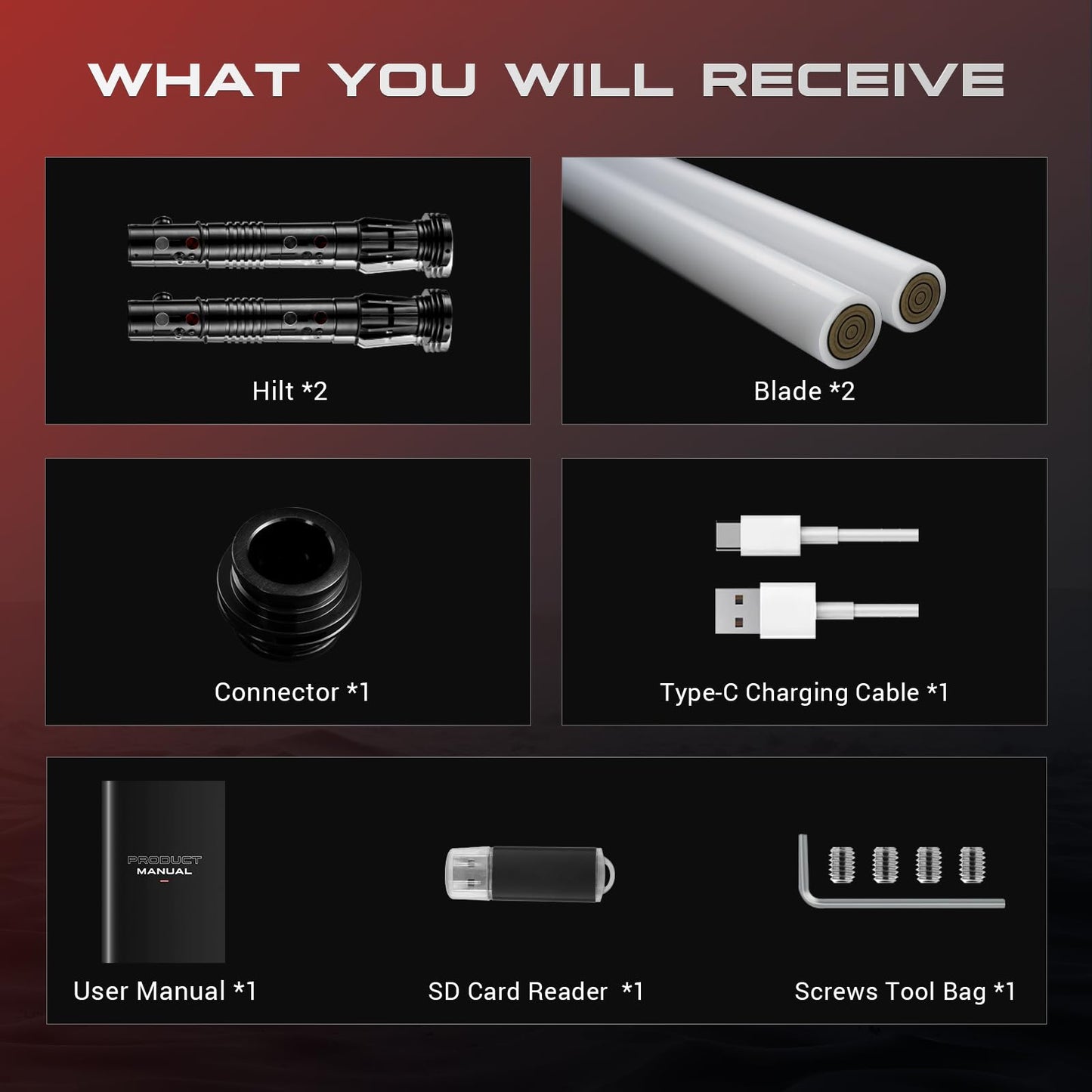 DAMIENSABER Xenopixel V3: Motion-Control Light Saber with 34 Fonts & Infinite RGB