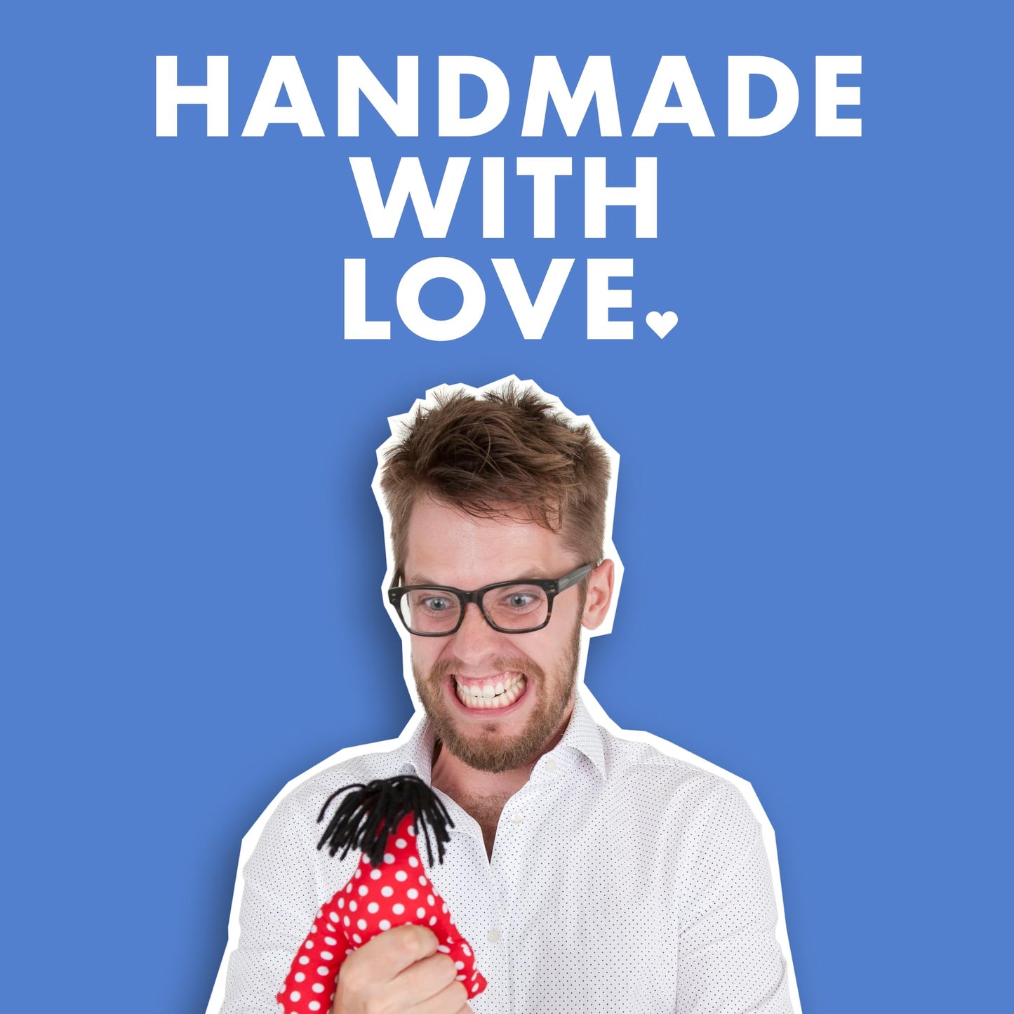 Dammit Doll 2-Pack - Random Color Stress Relief Gag Gift for Adults
