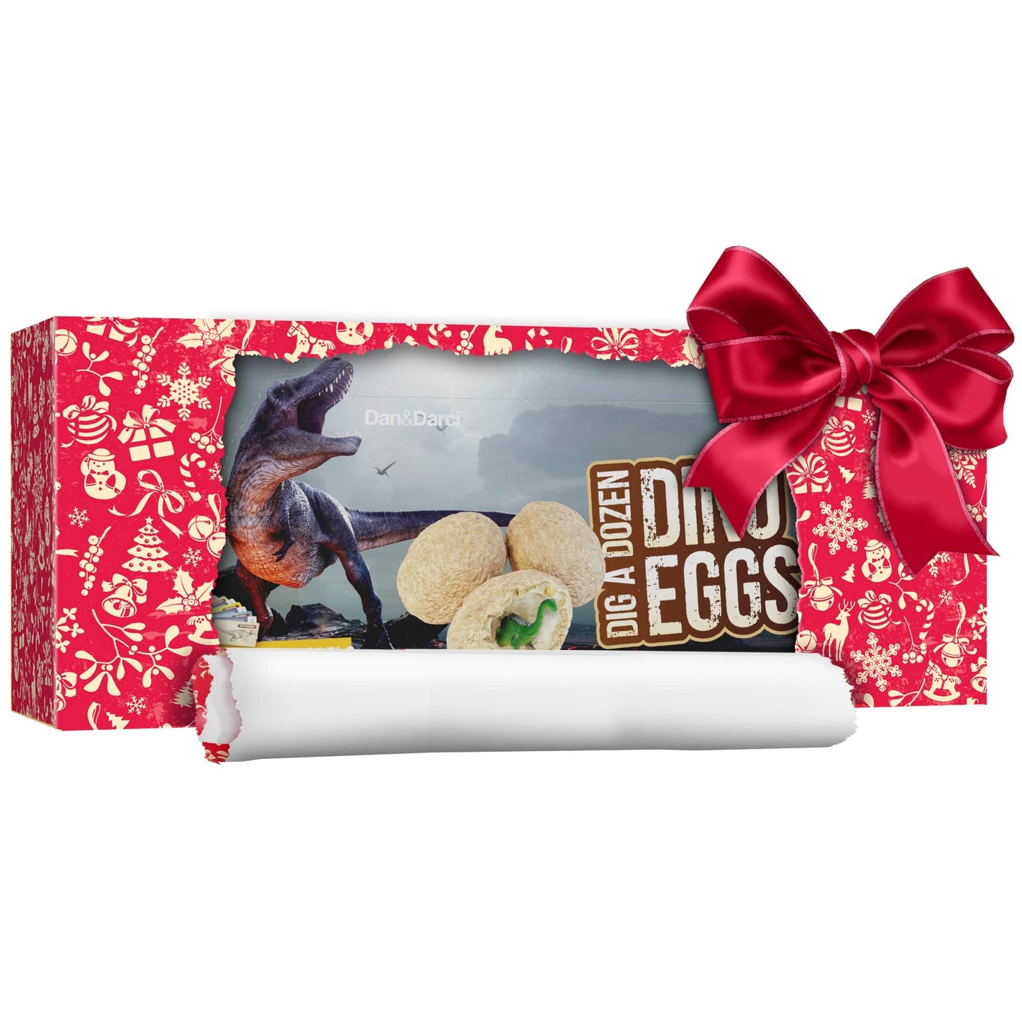 Dan&Darci Dig a Dozen Dino Egg Kit for Kids – 12 Eggs & Surprise Dinosaurs – STEM Dino Dig Activity