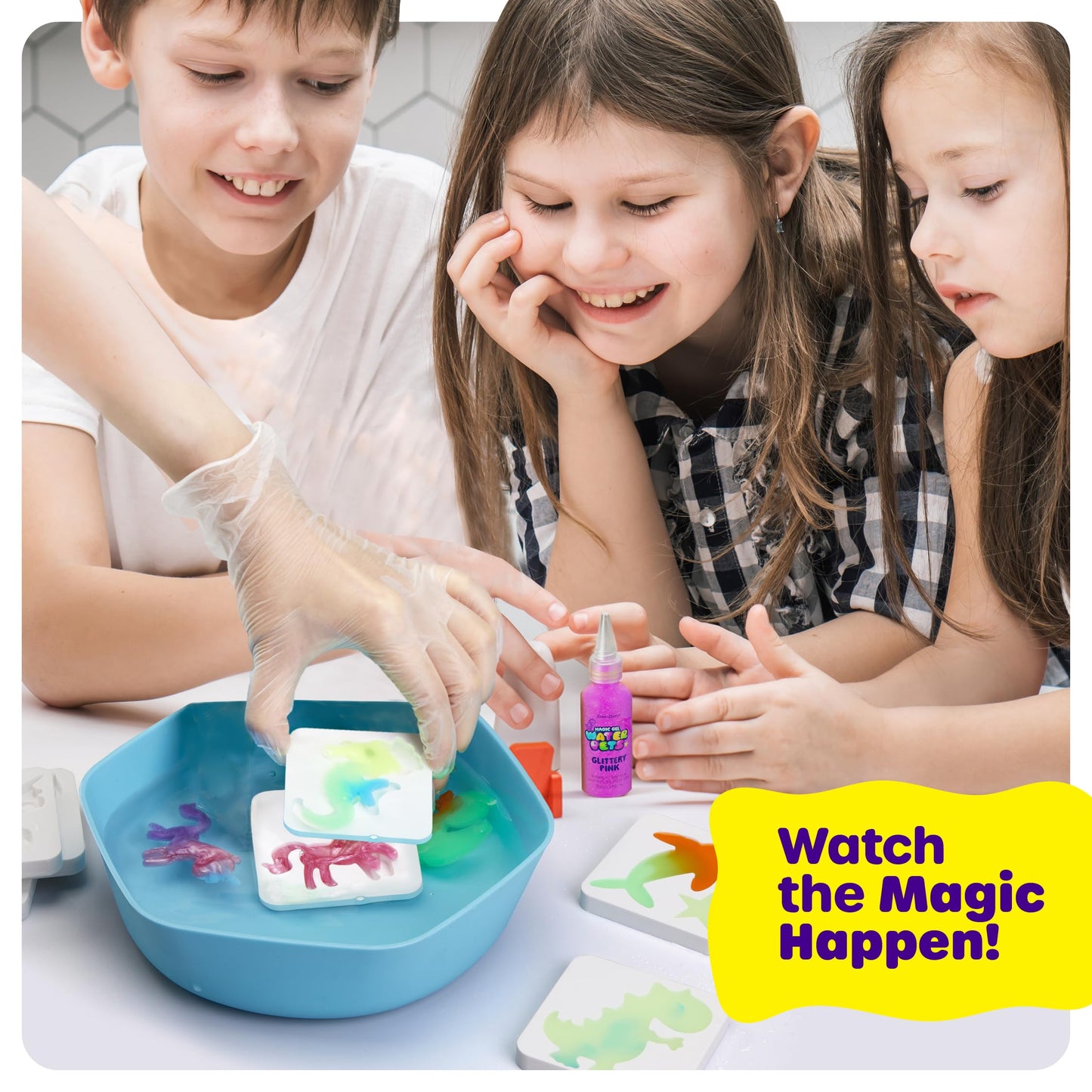 Dan & Darci Jumbo Aqua Fairy Water Gel Kit for Kids – DIY Water Pets & Squishies