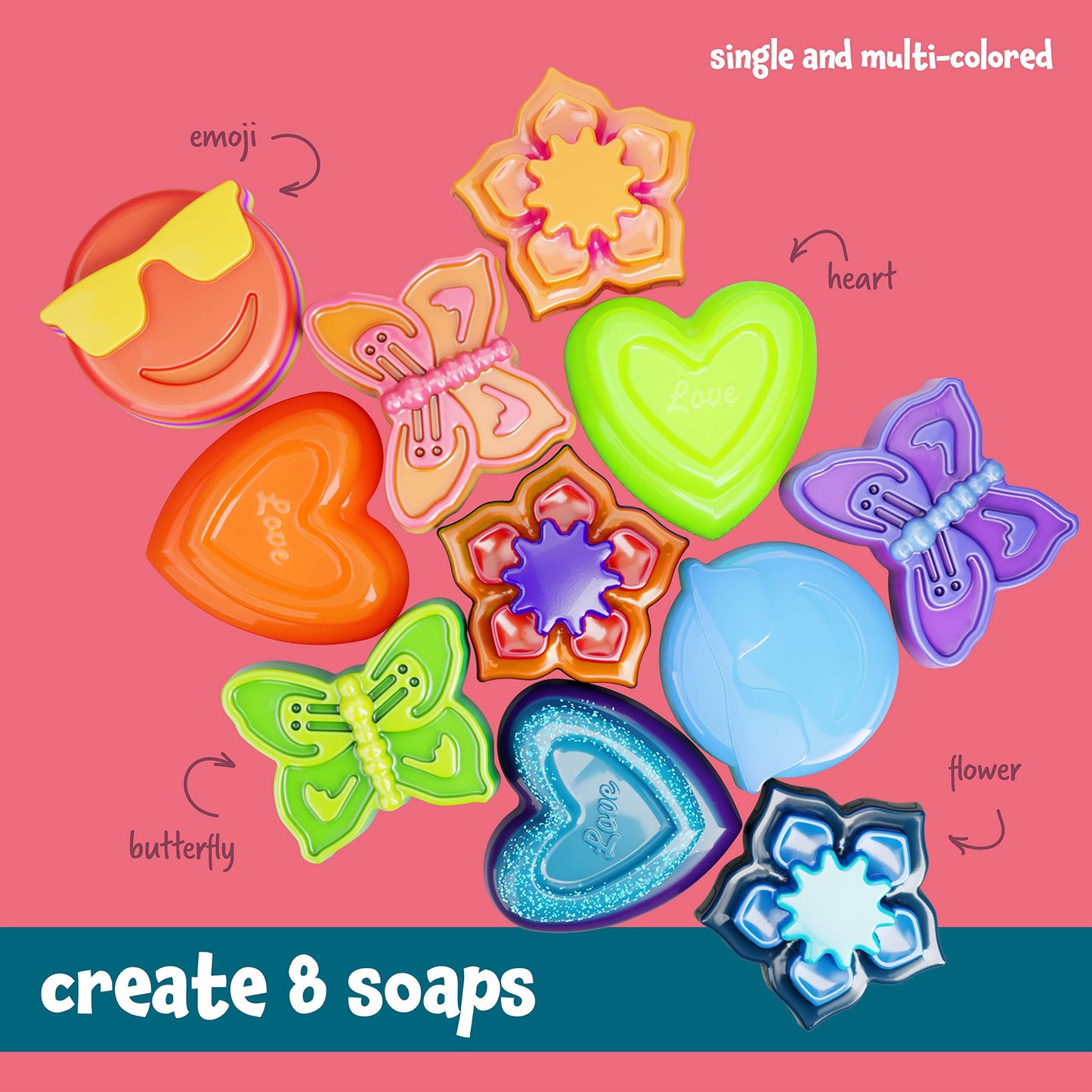 Dan&Darci Soap & Bath Bomb Making Kit for Kids — 3-in-1 Spa Science Kit