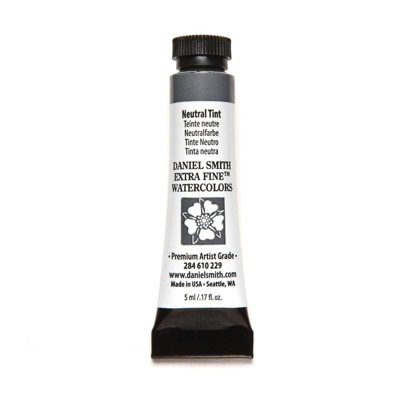 Daniel Smith Neutral Tint 5ml Watercolor Tube – Extra Fine, Lightfast