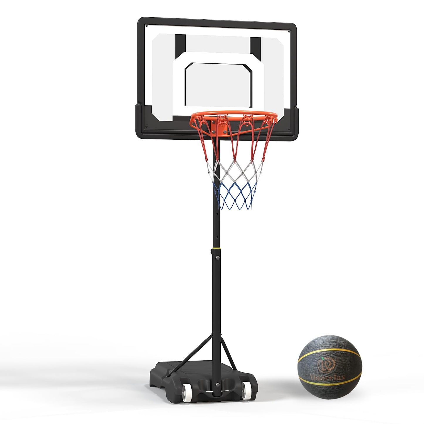Danrelax Pool Basketball Hoop – Adjustable Height 3.9 ft to 6.9 ft | Indoor & Outdoor