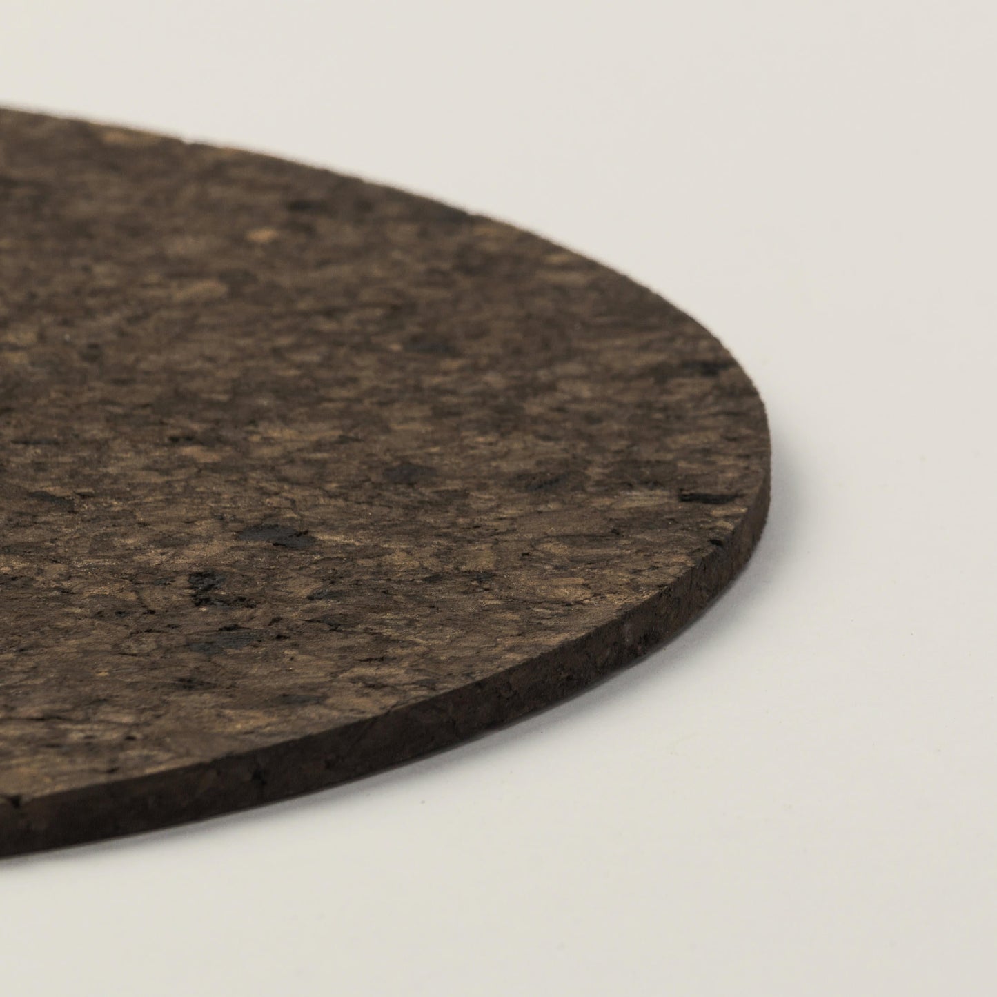 Set of 4 Cork Placemats | Dark | Round