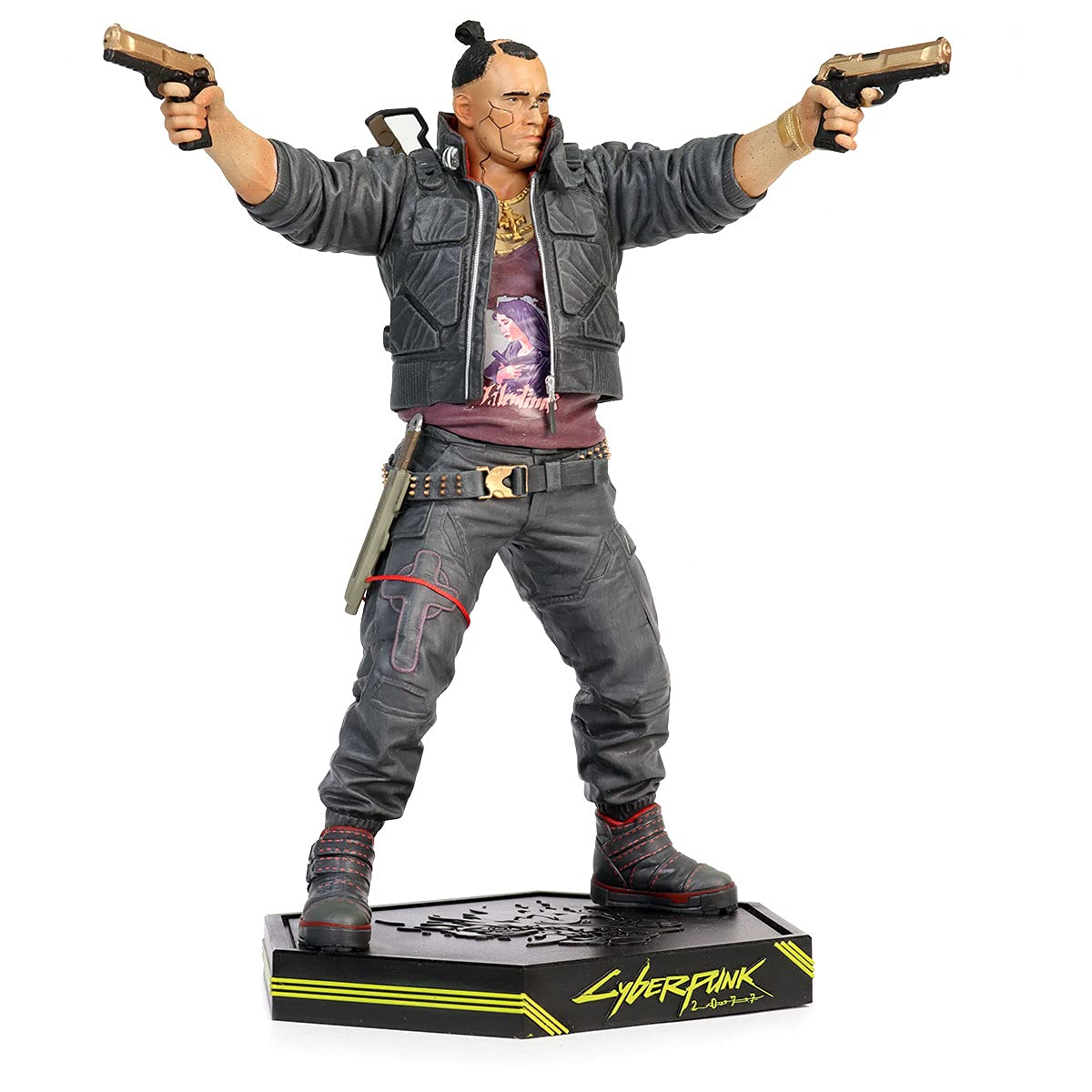 Dark Horse Comics Cyberpunk 2077 Jackie Welles 9.75-Inch Figure on Samurai Base