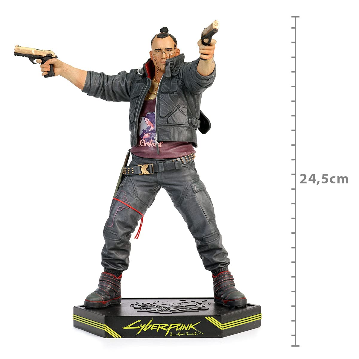 Dark Horse Comics Cyberpunk 2077 Jackie Welles 9.75-Inch Figure on Samurai Base