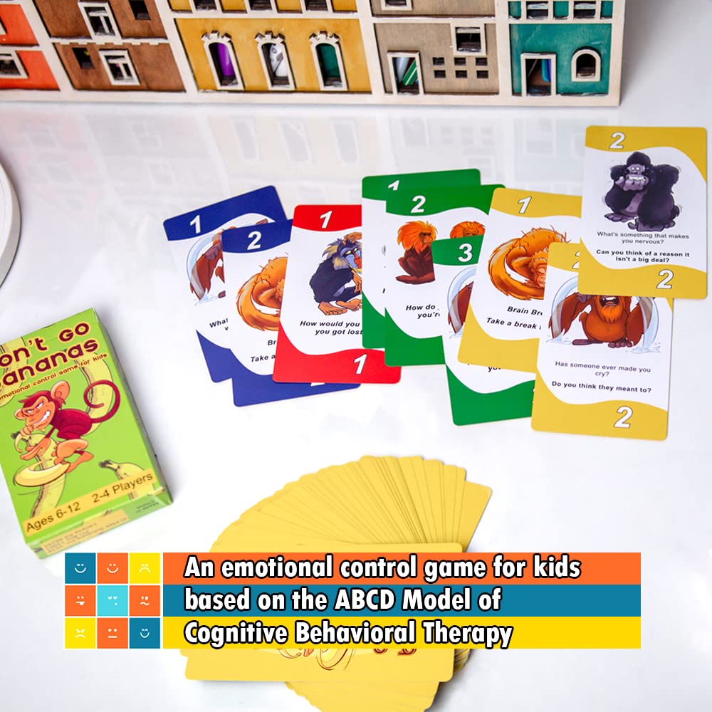 da Vinci's Room Don't Go Bananas – CBT Therapy Game for Kids (Ages 6-12)