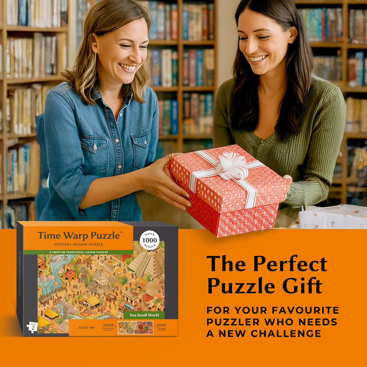 Time Warp Puzzle Series 2: Sunrise to Sunset – 1000-Piece Jigsaw for Adults | da Vinci's Room