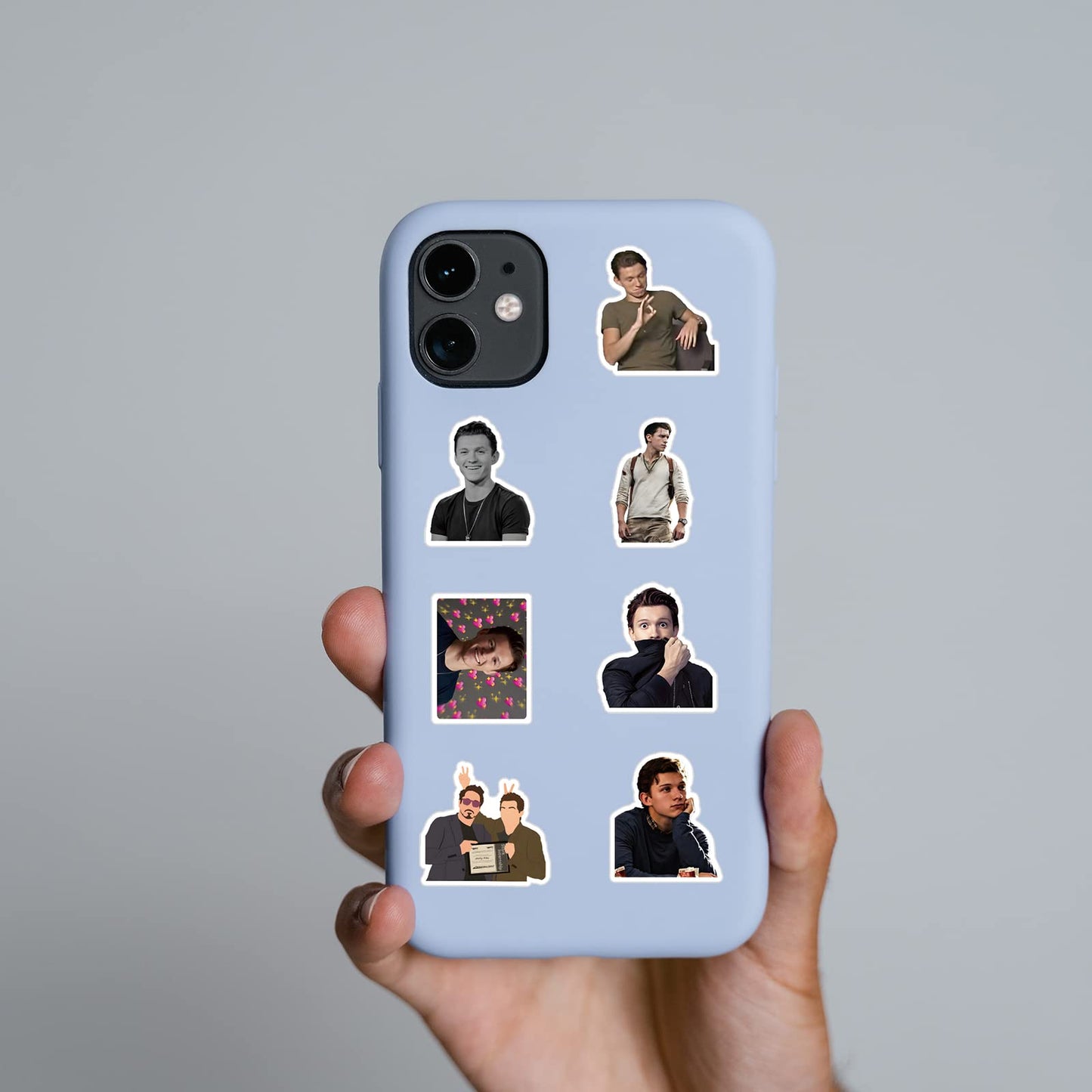 DAWINRK Tom Holland Stickers 63pcs – Waterproof Vinyl Decals for Laptops & Water Bottles
