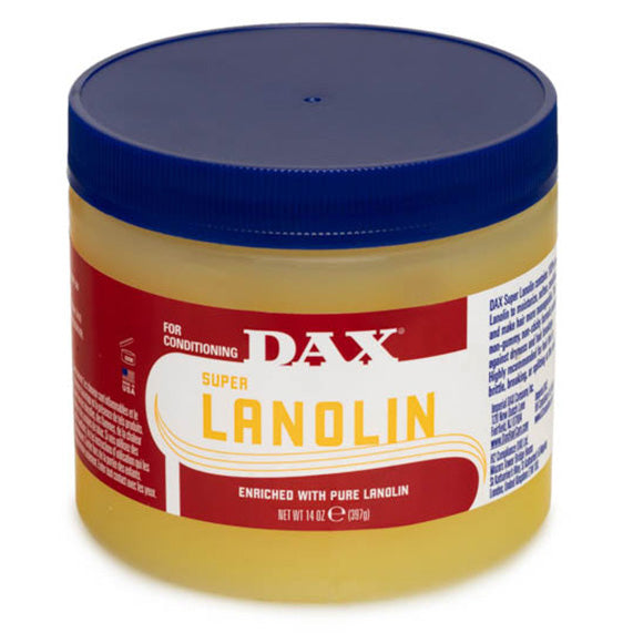 Dax Super Lanolin Moisturising & Shine Styling Pomade for Dry & Damaged Hair 7.5oz