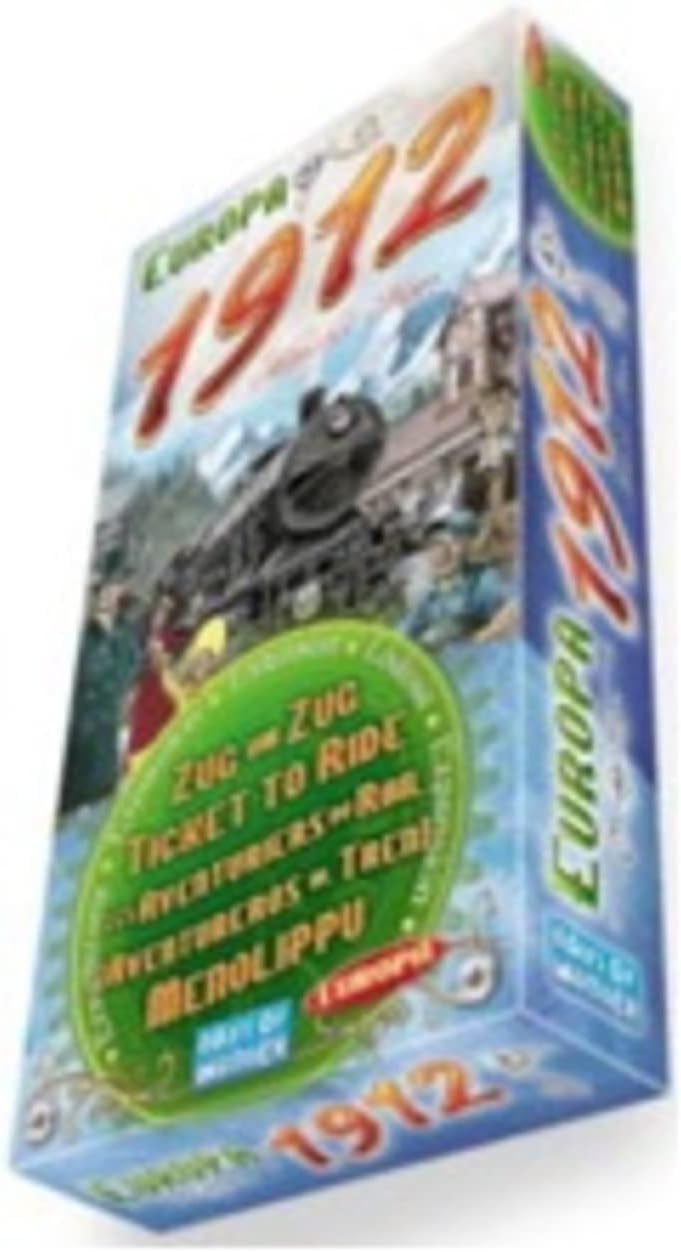 Ticket to Ride Europa 1912 Expansion - Days of Wonder | New Routes, Warehouses & Depots