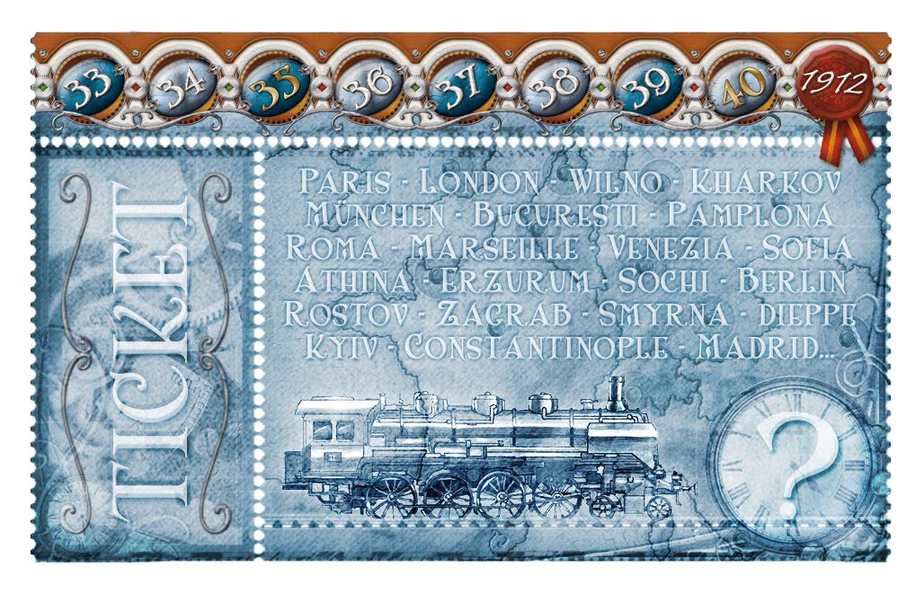 Ticket to Ride Europa 1912 Expansion - Days of Wonder | New Routes, Warehouses & Depots
