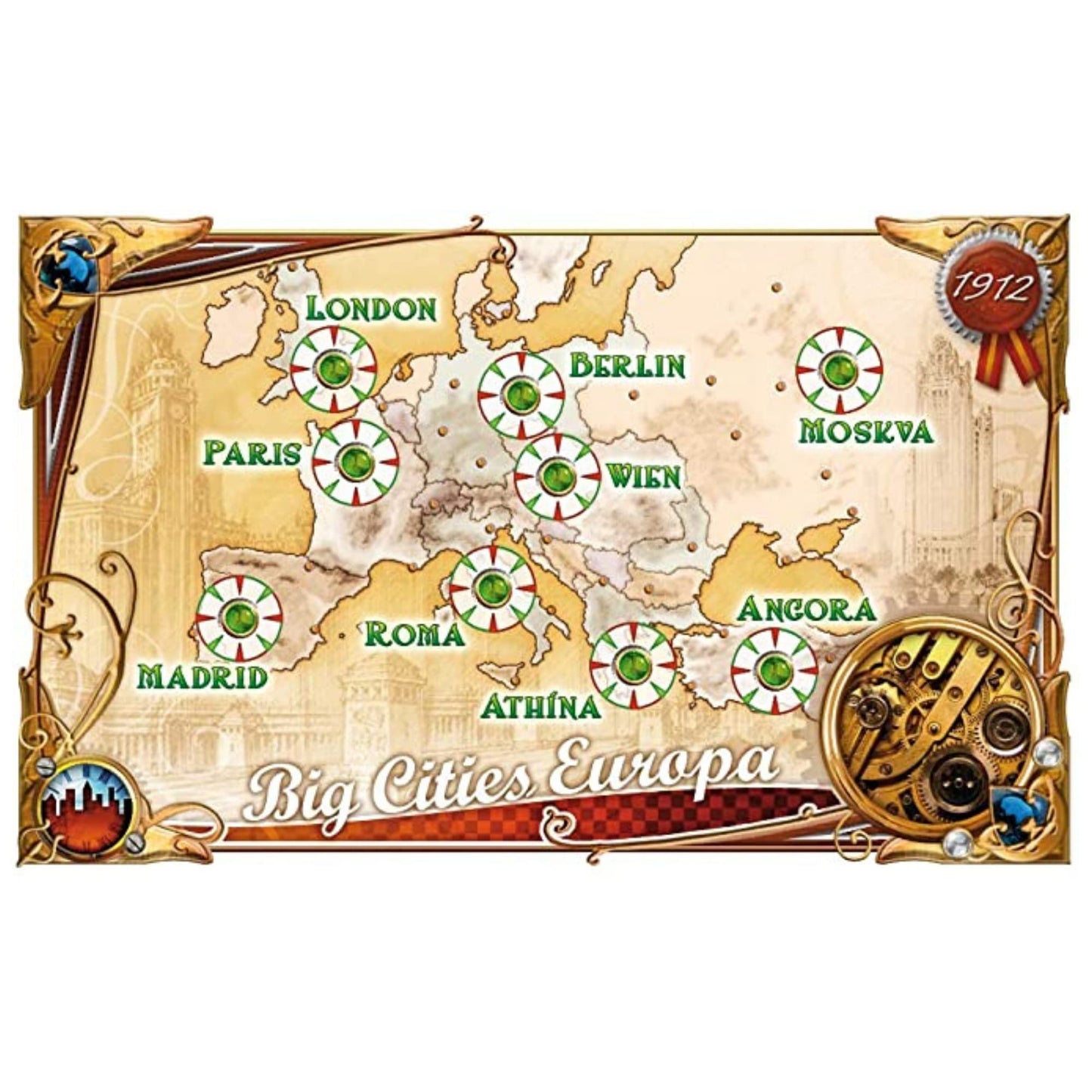 Ticket to Ride Europa 1912 Expansion - Days of Wonder | New Routes, Warehouses & Depots