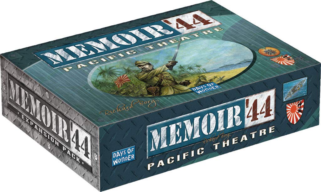Days of Wonder Memoir '44 Pacific Theatre Expansion – New Units, Terrains & Rules