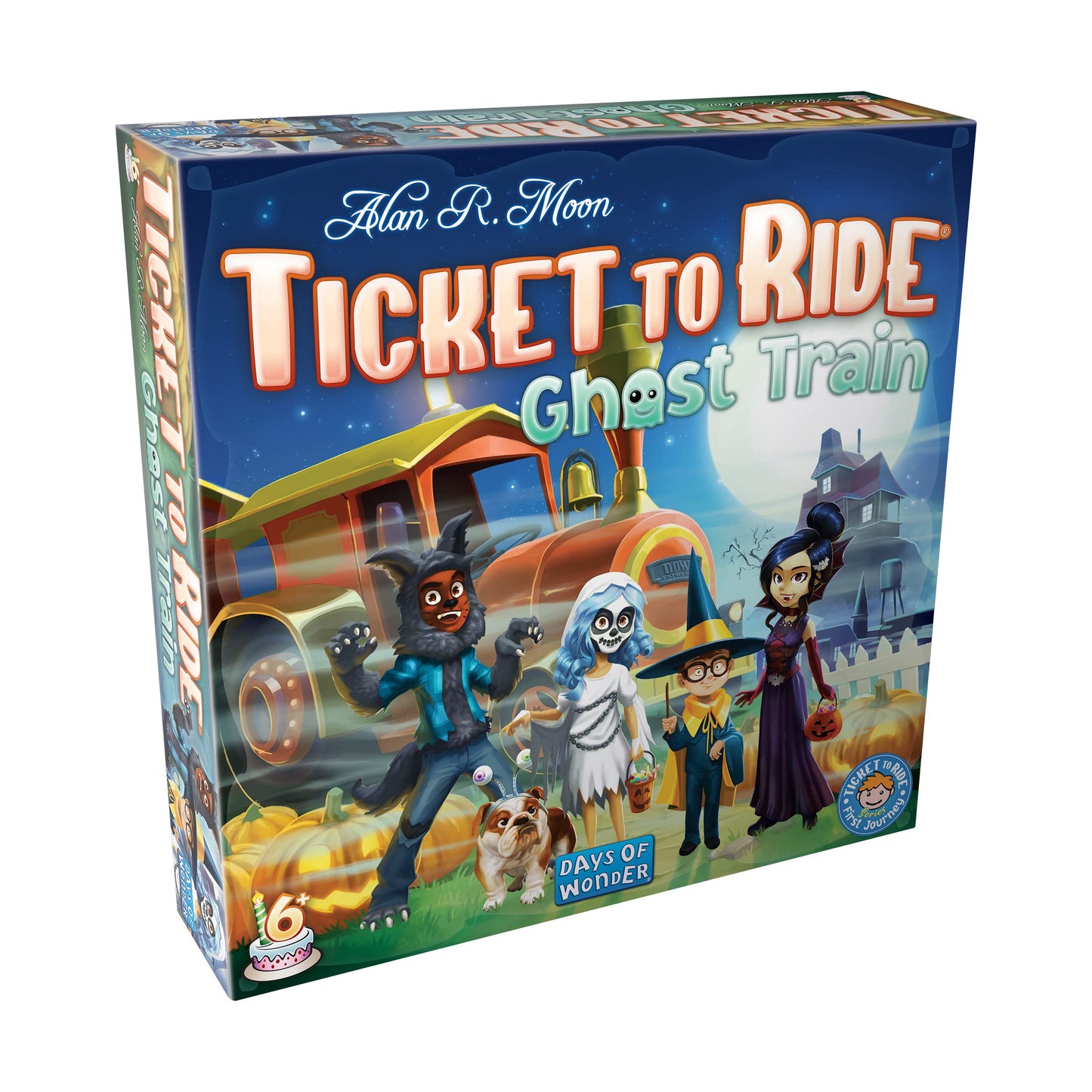Days of Wonder Ticket to Ride Ghost Train Board Game - Family Strategy for 2-4 Players