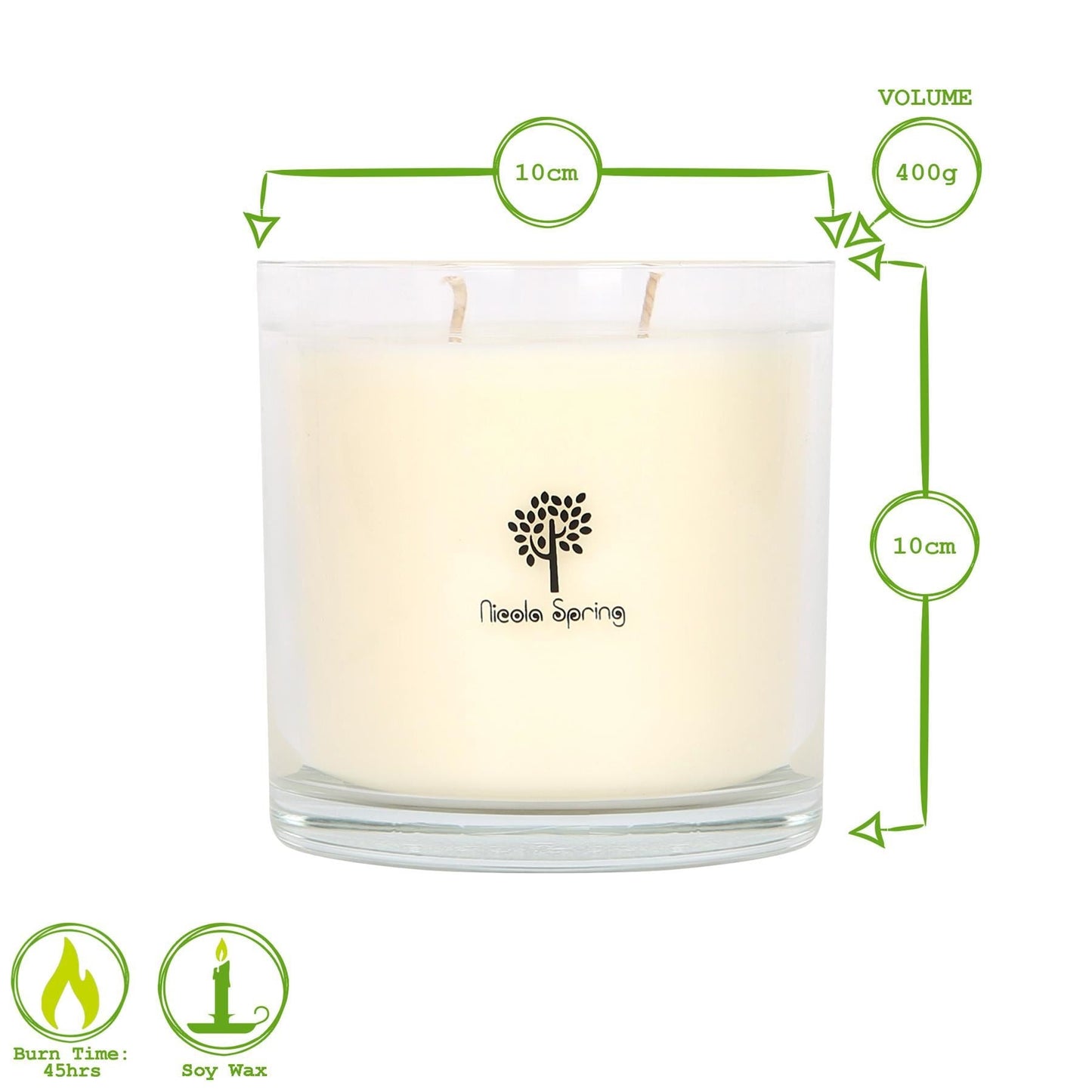 Soy Wax Scented Candle - 400g - Summer Berries