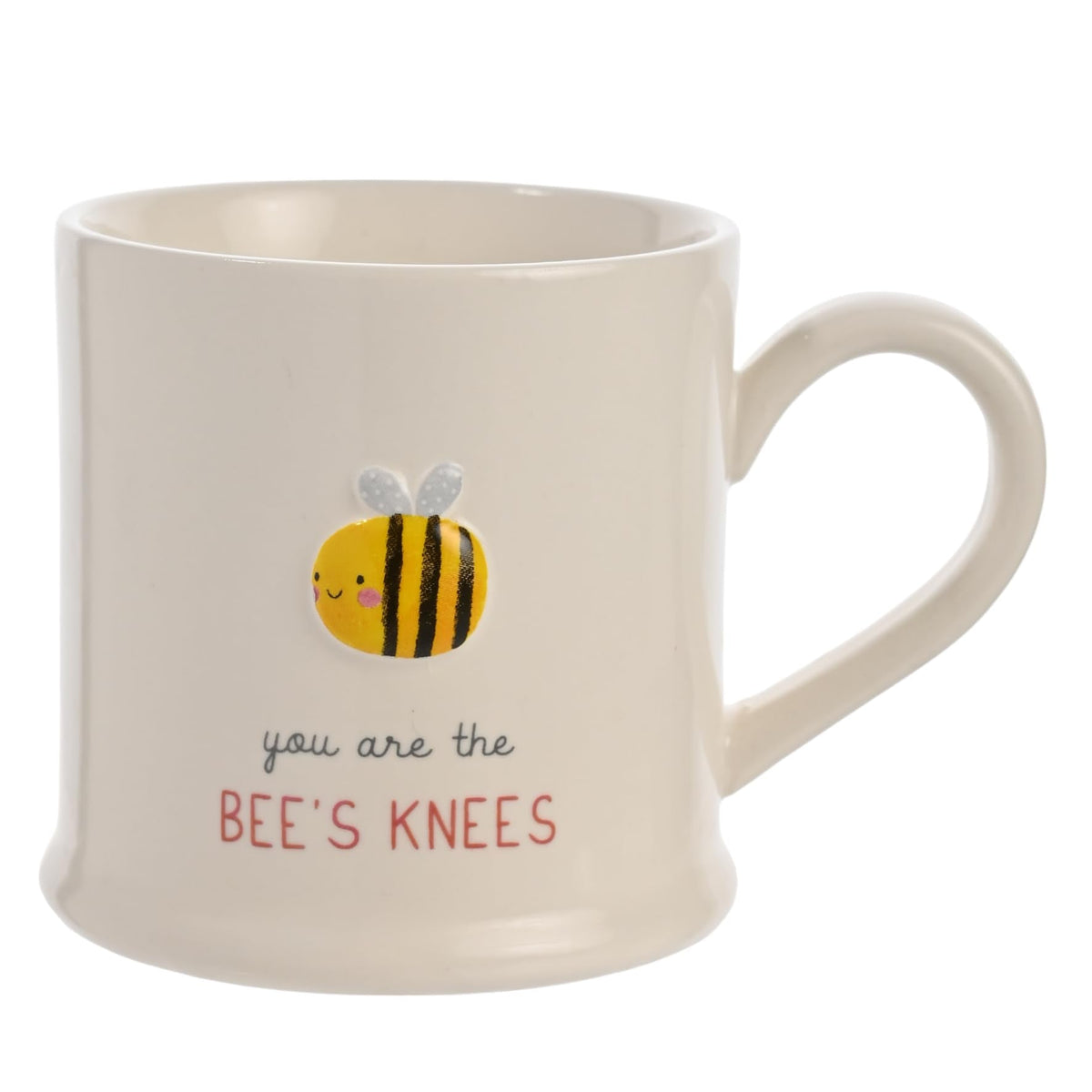 Celebrations - Love Life - 'You are The Bee's Knees' Mother's Day Ceramic Mug - Kitchen Gifting and Homeware for Tea, Coffee & Hot Drinks - 330ml / 11.15oz.