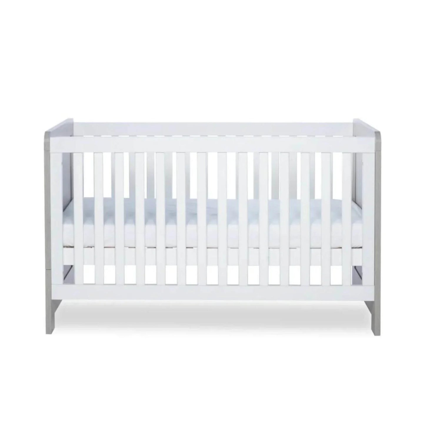 Ickle Bubba Pembrey Cot Bed Ash Grey - Without Mattress