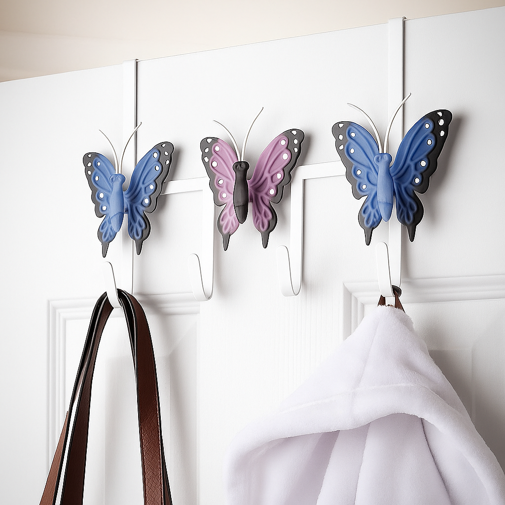 Butterfly Over the Door Hanger