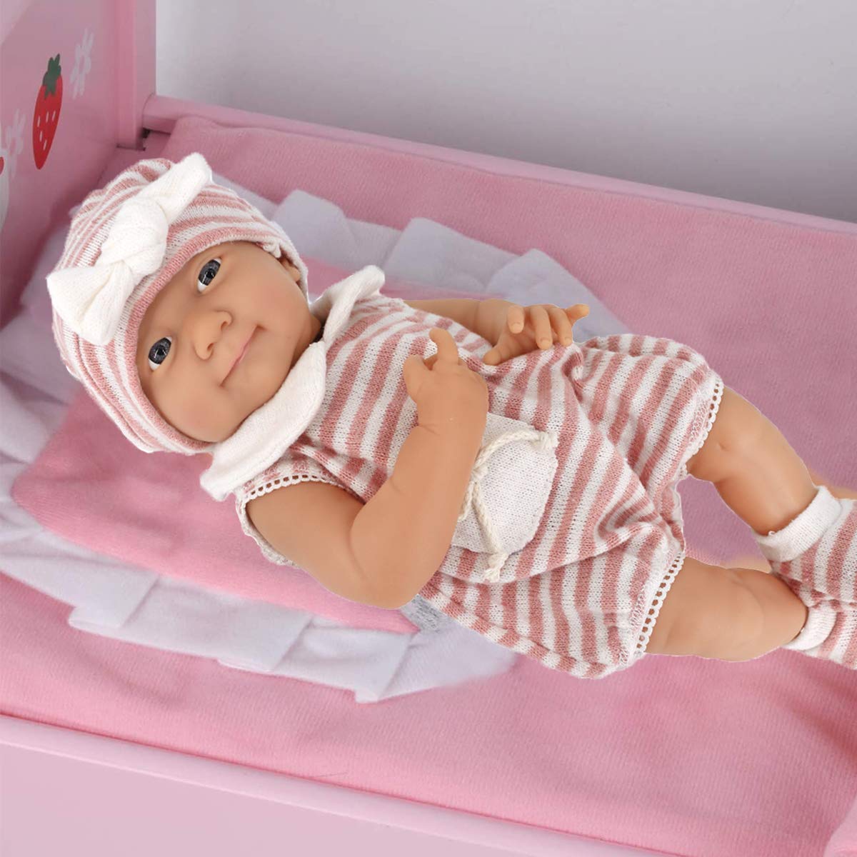 DC-BEAUTIFUL 6-Set Doll Clothes for 14-18 Inch Dolls – Dress, Hat, Socks & 14-Pc Outfit Pack