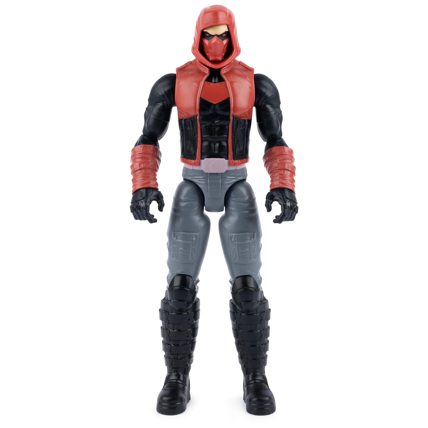DC Comics 12-Inch Red Hood Action Figure – Poseable Batman Toy for Kids 3+