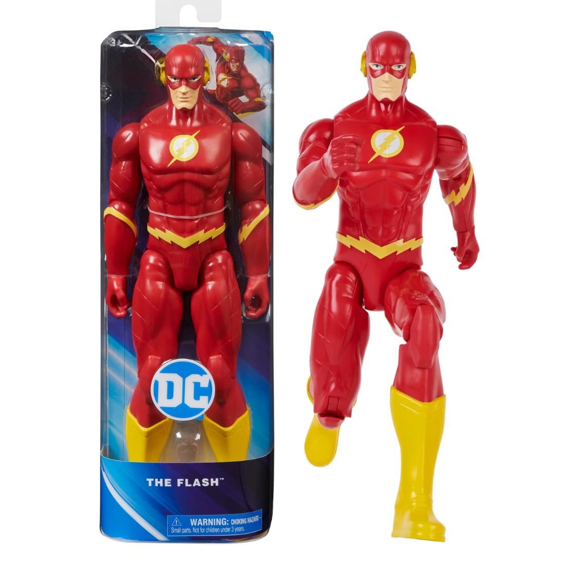 DC Comics 12-Inch The Flash Action Figure | 11-Point Articulation | Collectible Toy