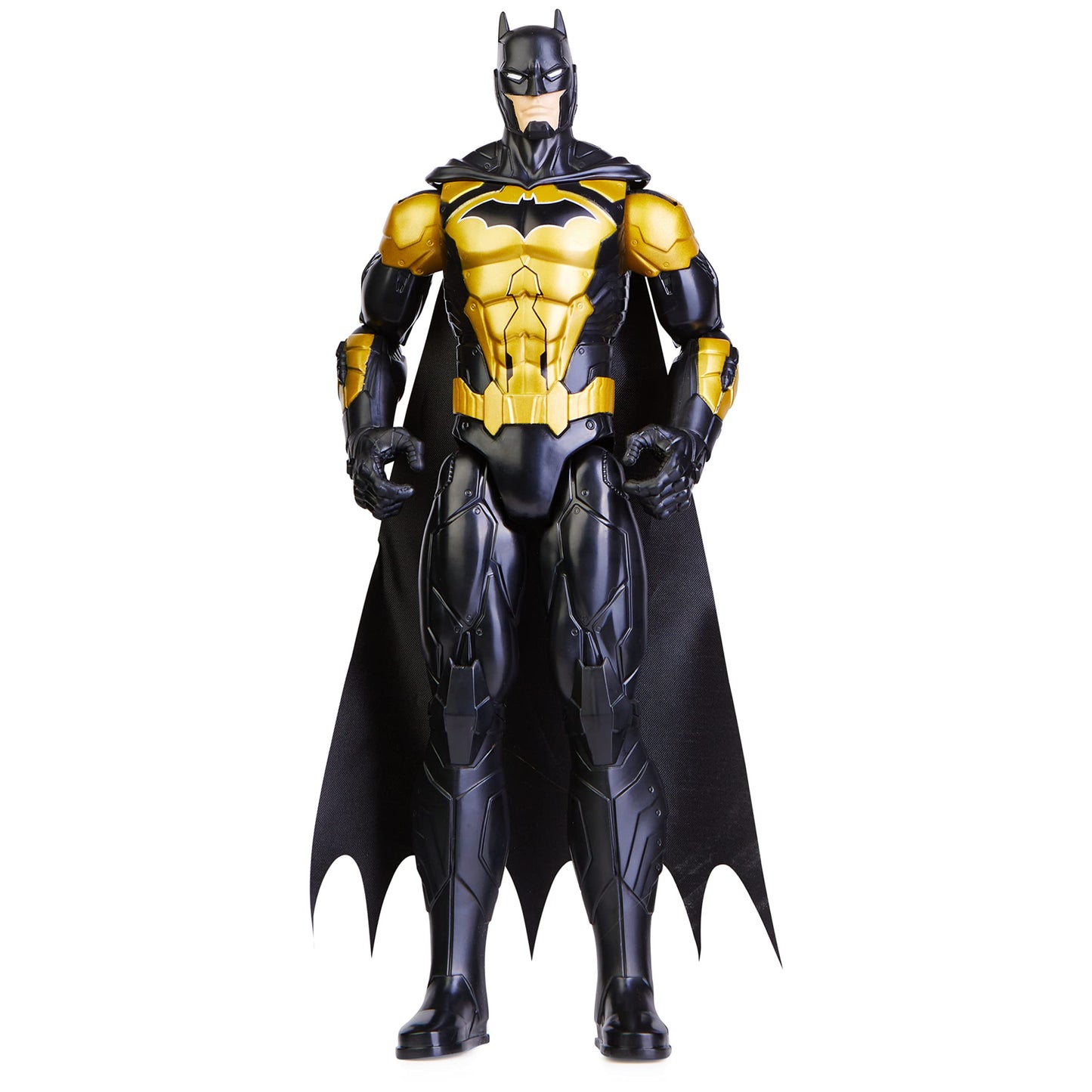 DC Comics Batman 12-Inch Attack Tech Batman Action Figure (Black Suit) – 11-Point Articulation