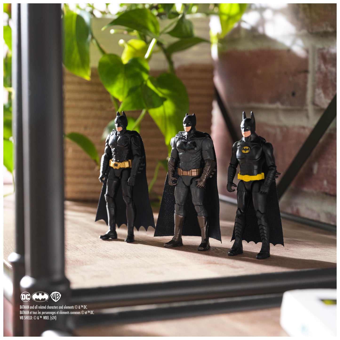 DC Comics Batman 85th Special Edition 3-Pack – 4-Inch Articulated Batman Figures