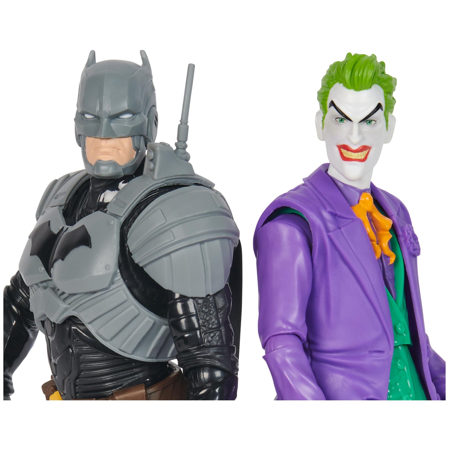 DC Comics Batman Adventures: Batman vs The Joker Action Figures Set — 2 Figures, 12 Armor Accessories
