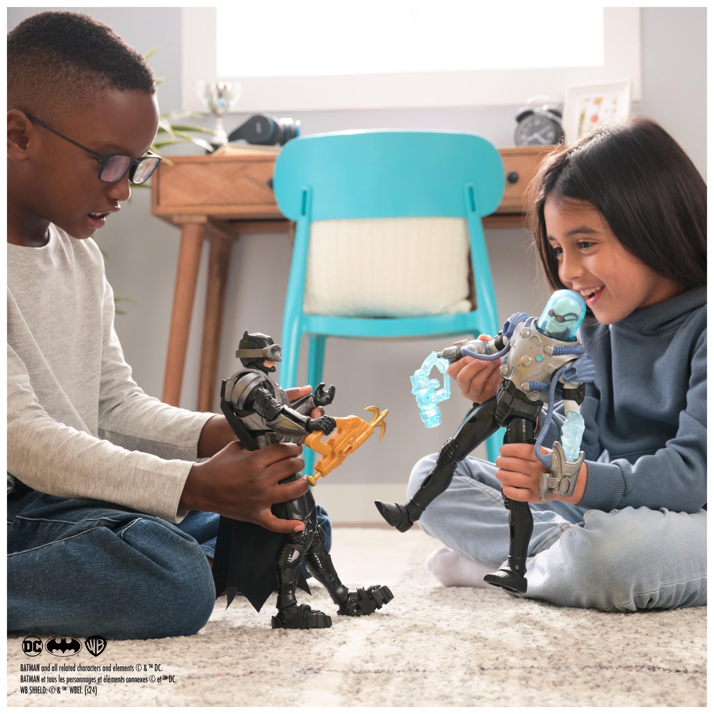 Batman Adventures Battle Pack – 12-Inch Batman vs Mr. Freeze Figures | DC Comics