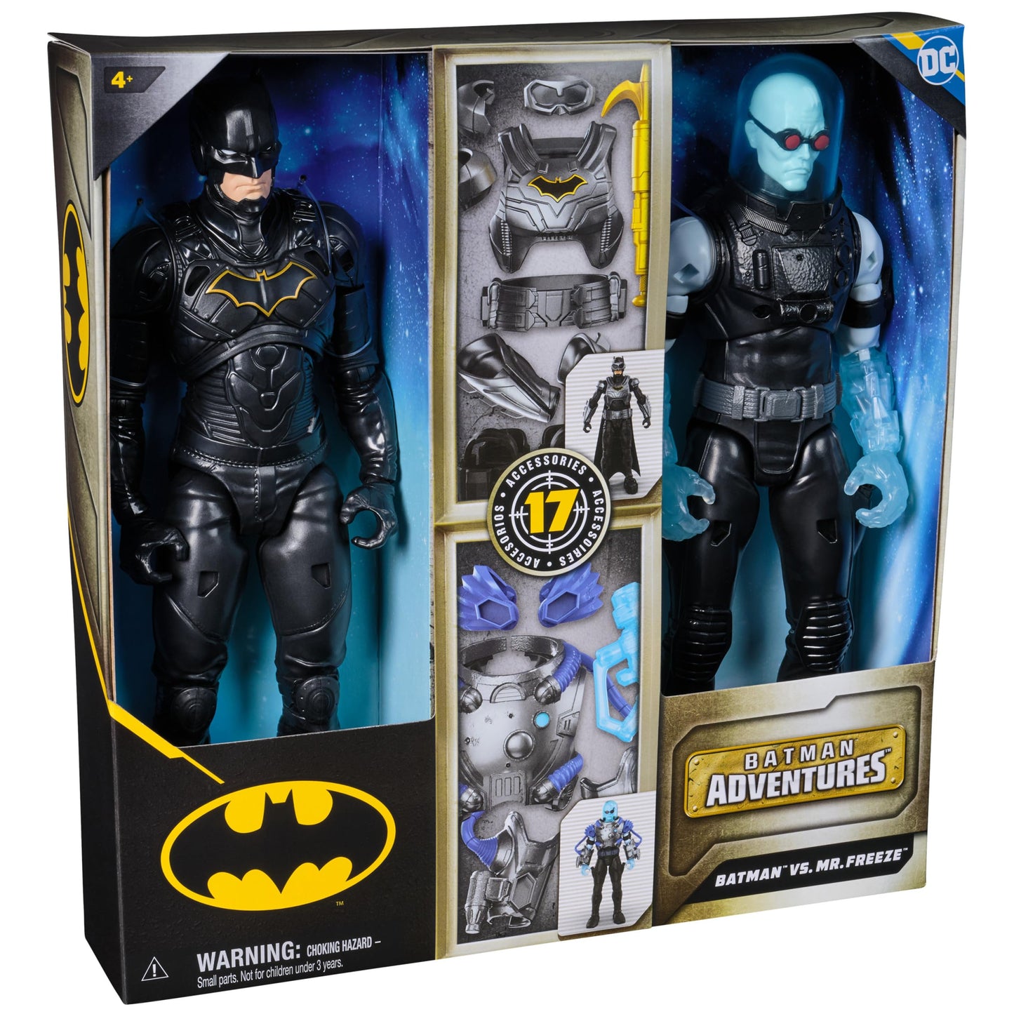 Batman Adventures Battle Pack – 12-Inch Batman vs Mr. Freeze Figures | DC Comics