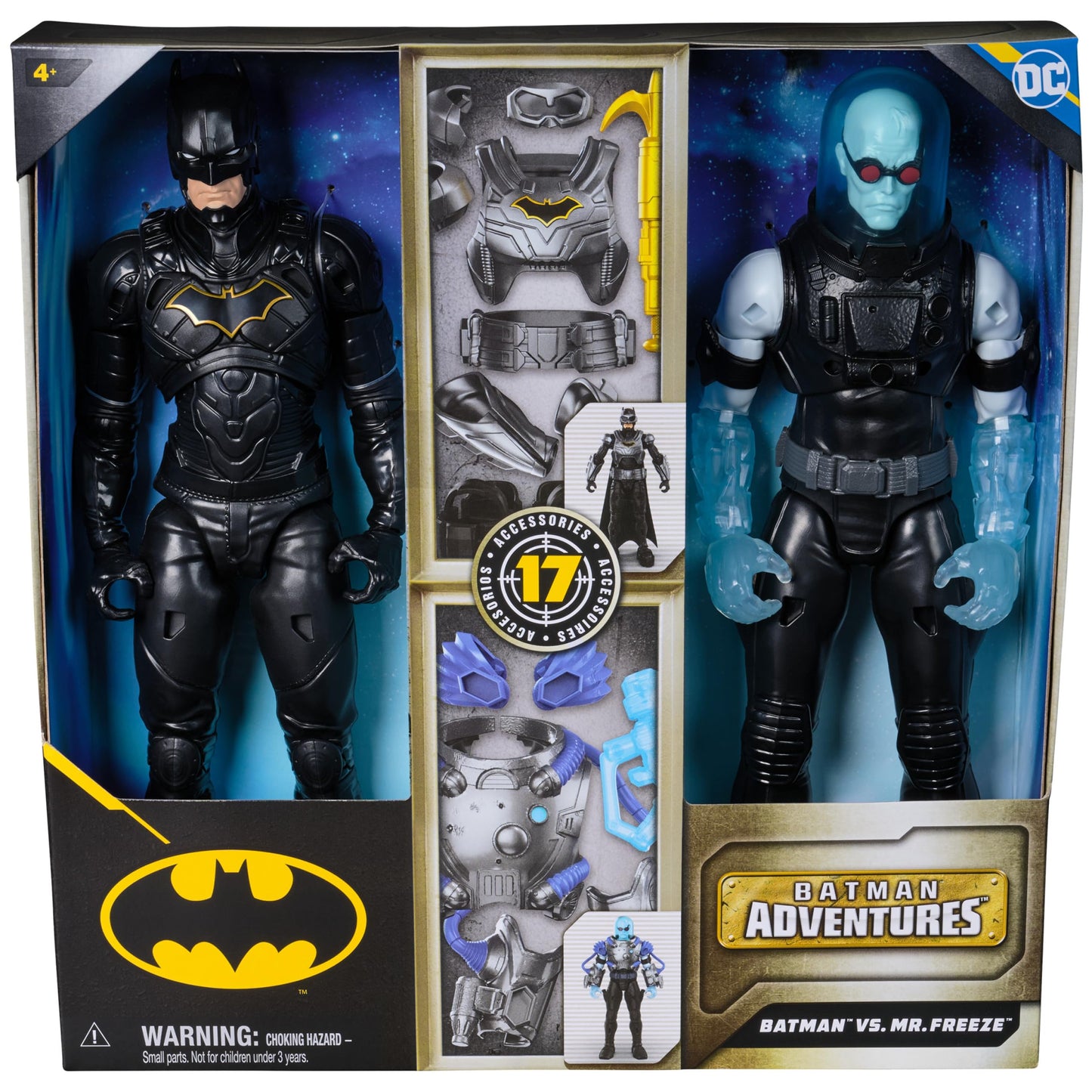 Batman Adventures Battle Pack – 12-Inch Batman vs Mr. Freeze Figures | DC Comics