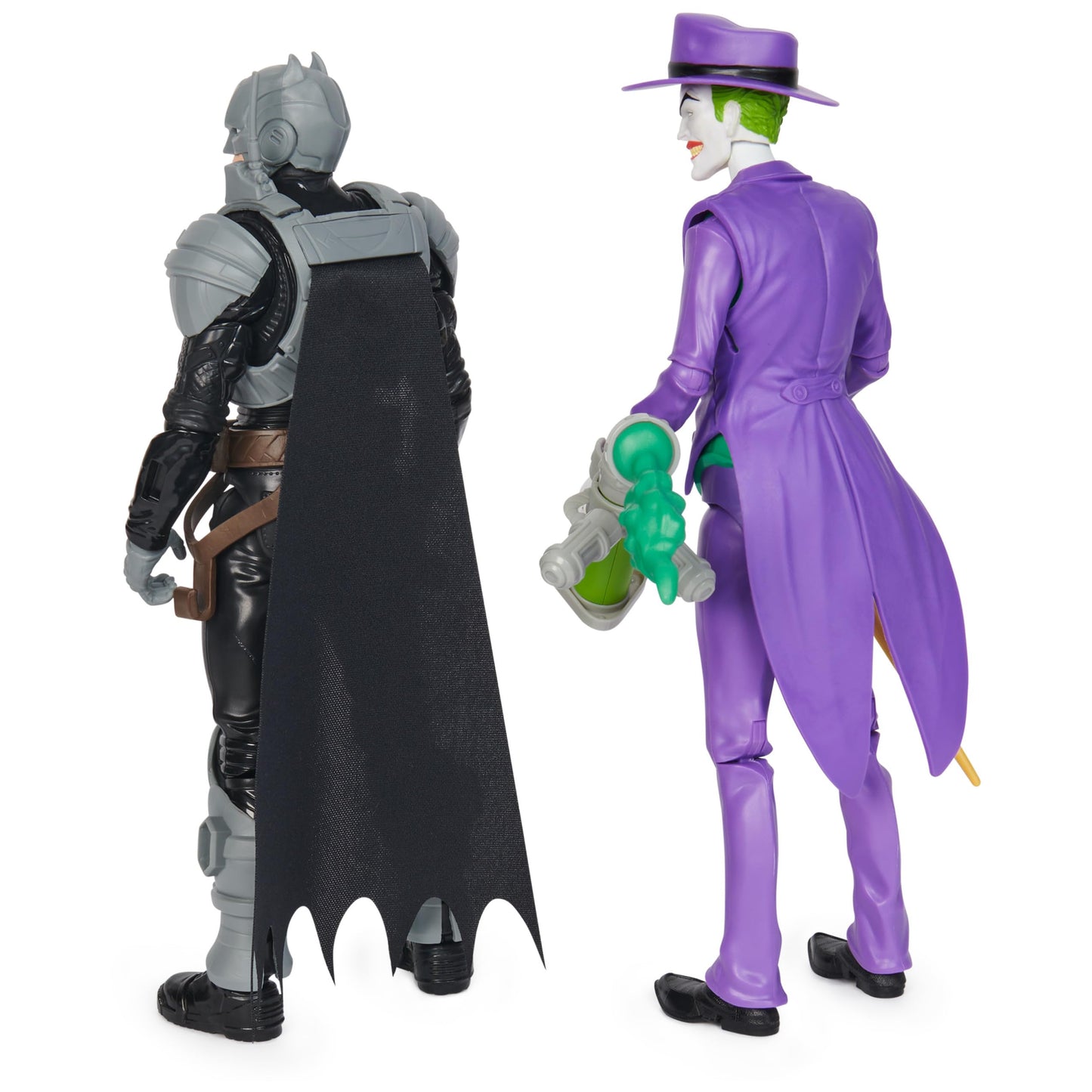 DC Comics Batman Adventures: Batman vs The Joker Action Figures Set — 2 Figures, 12 Armor Accessories