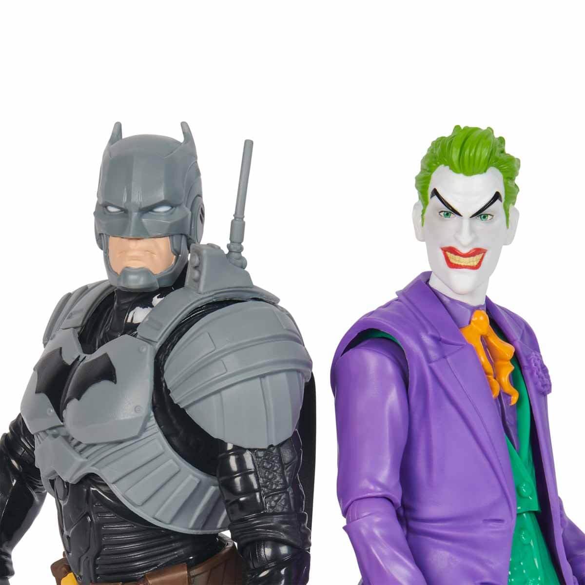 DC Comics Batman Adventures: Batman vs The Joker Action Figures Set — 2 Figures, 12 Armor Accessories
