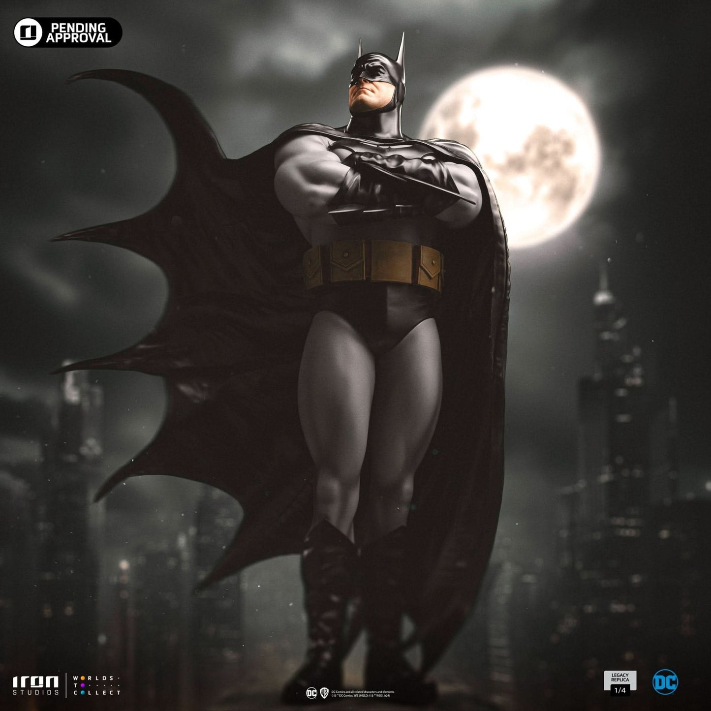 Statue Batman DC Trinity - DC Comics - Legacy Replica 1/4 - Iron Studios